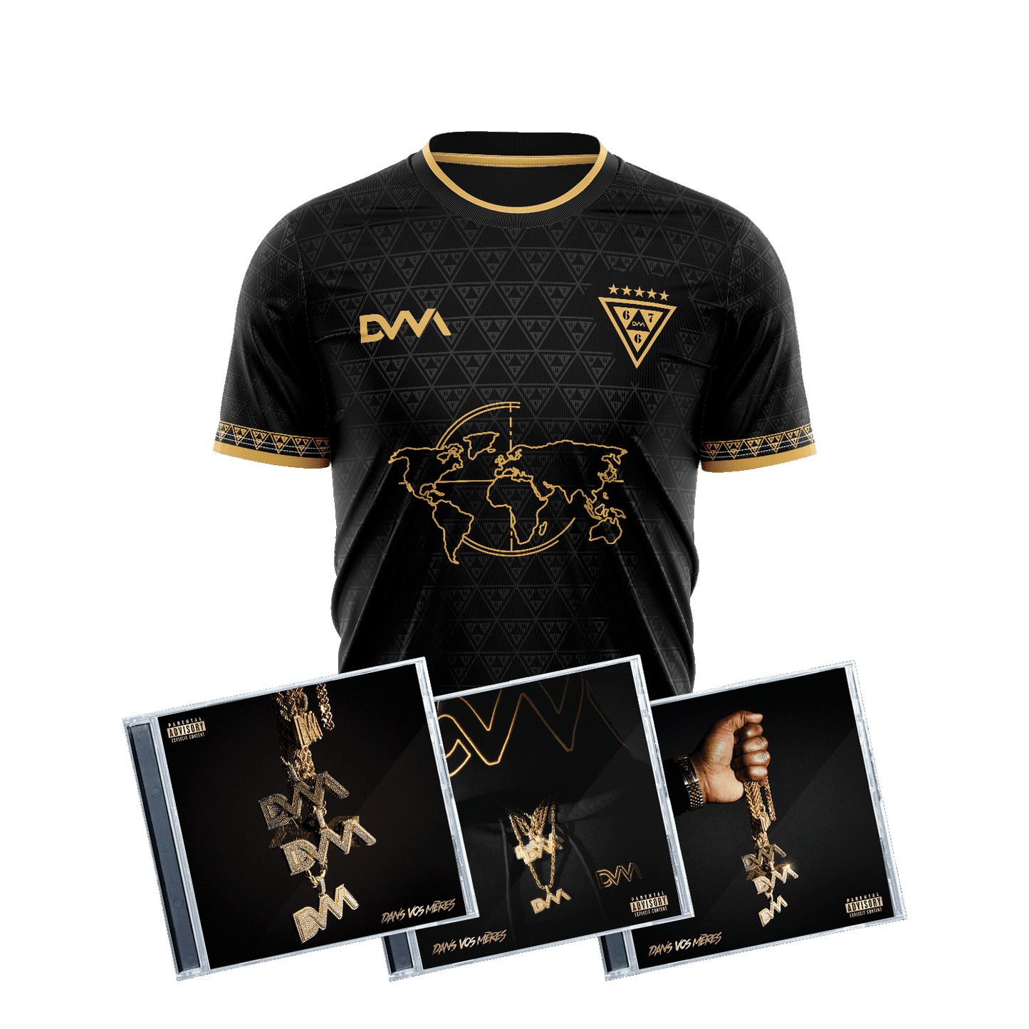 PACK MAILLOT OR